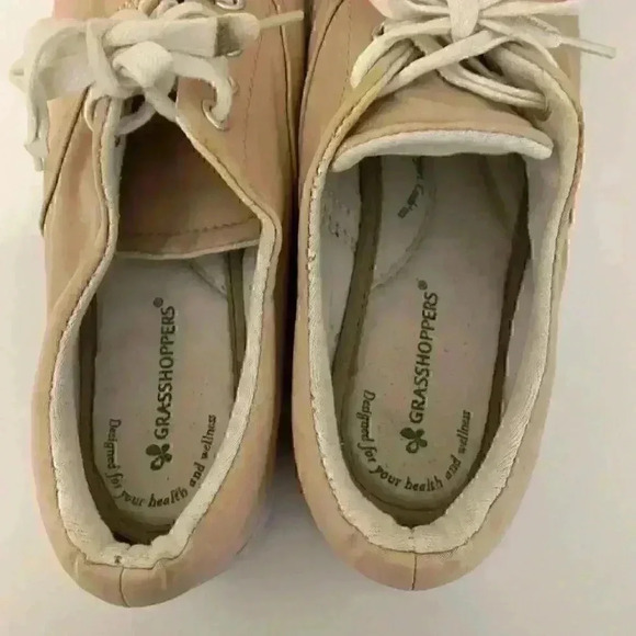 Grasshoppers Beige Canvas Sneakers - Picture 10 of 11
